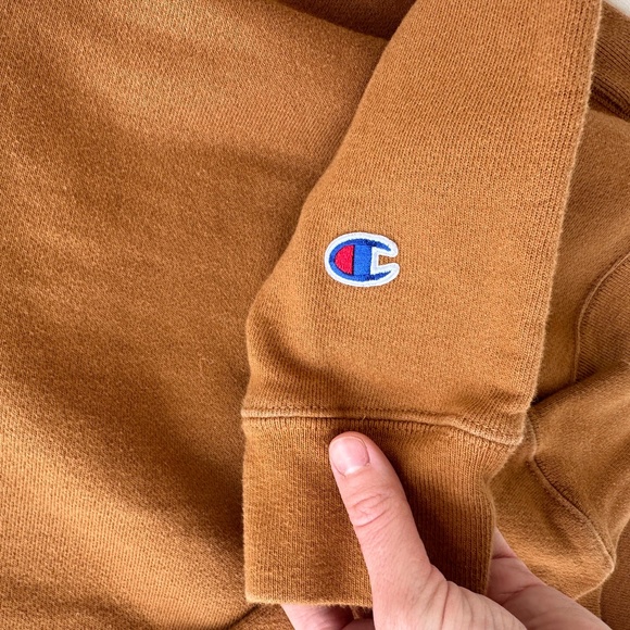 Burnt Orange Champion Crewneck - Picture 5 of 6